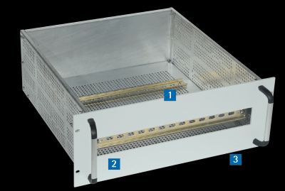 Accessory est for DIN rail appications